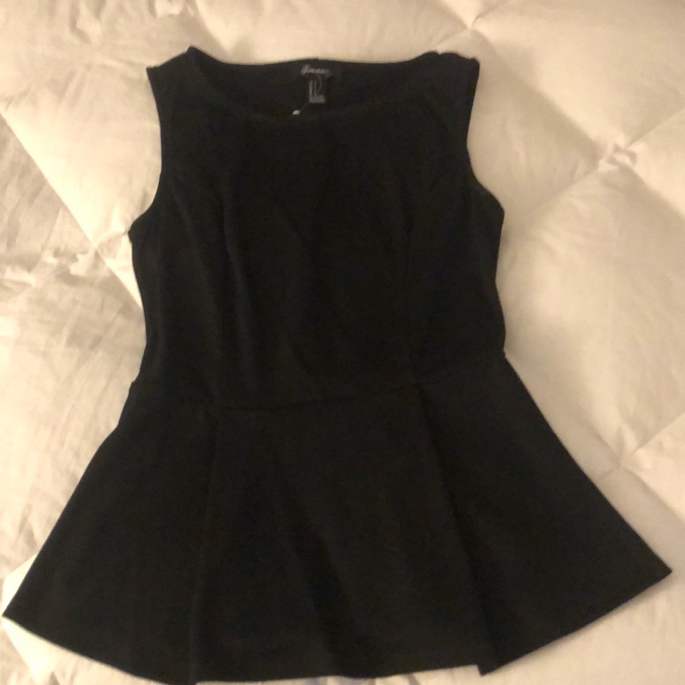Peplum top.